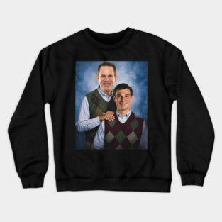 Curt Cignetti & Fernando Mendoza Step Brothers Indiana Football Crewneck Sweatshirt
