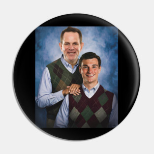 Curt Cignetti & Fernando Mendoza Step Brothers Indiana Football Pin