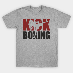 Kickboxing Hit Hard Live Harder Fighter Life T-Shirt