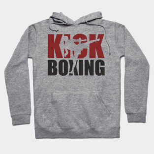 Kickboxing Hit Hard Live Harder Fighter Life Hoodie