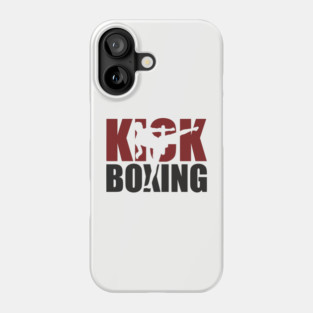 Kickboxing Hit Hard Live Harder Fighter Life Phone Case