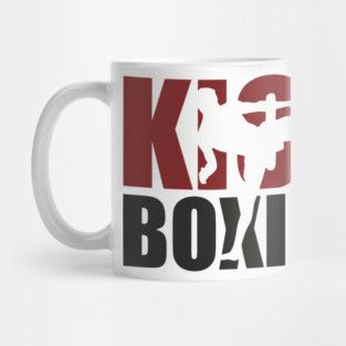 Kickboxing Hit Hard Live Harder Fighter Life Mug