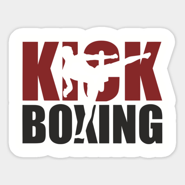 Kickboxing Hit Hard Live Harder Fighter Life Magnet by Anticorporati