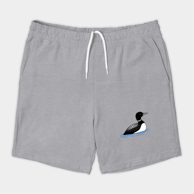 Common Loon on Water – Minimalist Wildlife Art by DonWillisJrArt