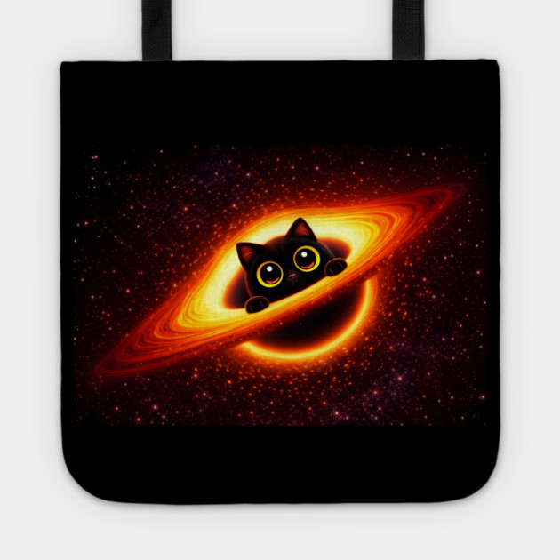 Event Horizon Kitty Tote by Champanie's Store