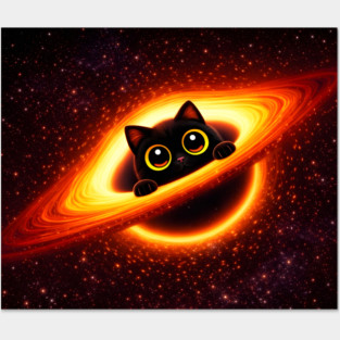 Event Horizon Kitty Posters and Art