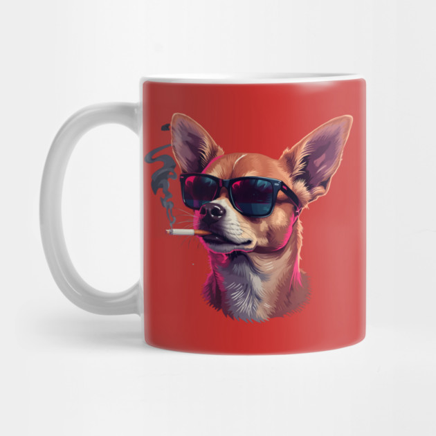 Chihuahua Dog Smoking Meme by The WYLD Tribe