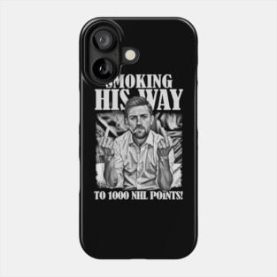 VINTAGE Leon Draisaitl Smoking His Way To 1000 Points 90S Phone Case