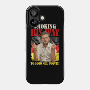VINTAGE Leon Draisaitl Smoking His Way To 1000 Points Phone Case