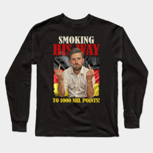 VINTAGE Leon Draisaitl Smoking His Way To 1000 Points Long Sleeve T-Shirt