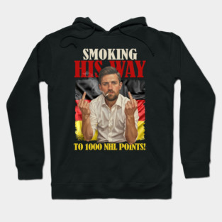 VINTAGE Leon Draisaitl Smoking His Way To 1000 Points Hoodie