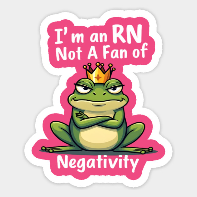 I'm an RN. Too Fab for Negativity! Magnet by dr_creative_designs