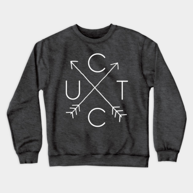 Unnecessary Things - Arrow Crewneck Sweatshirt by Lou Johnson