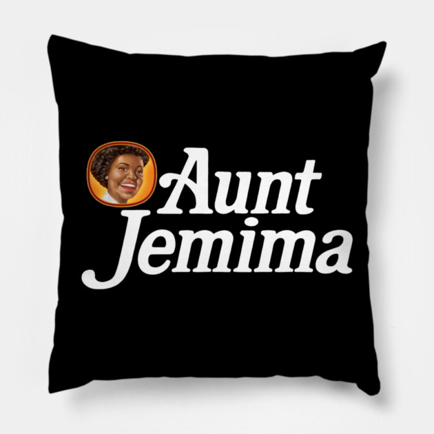 Aunt Jemima Syrup Pillow by James Bates