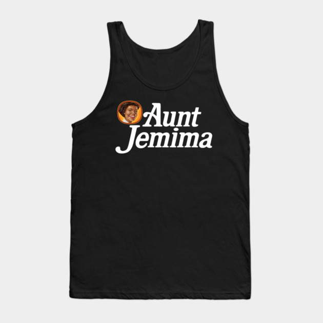 Aunt Jemima Syrup Tank Top by James Bates