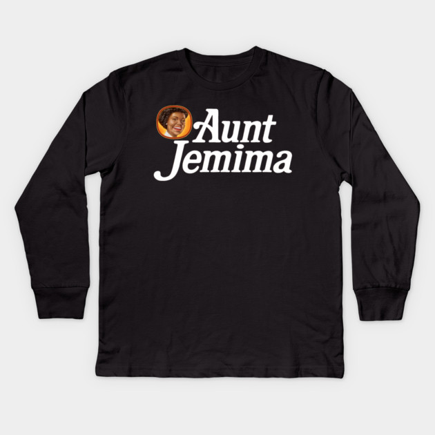 Aunt Jemima Syrup Kids Long Sleeve T-Shirt by James Bates