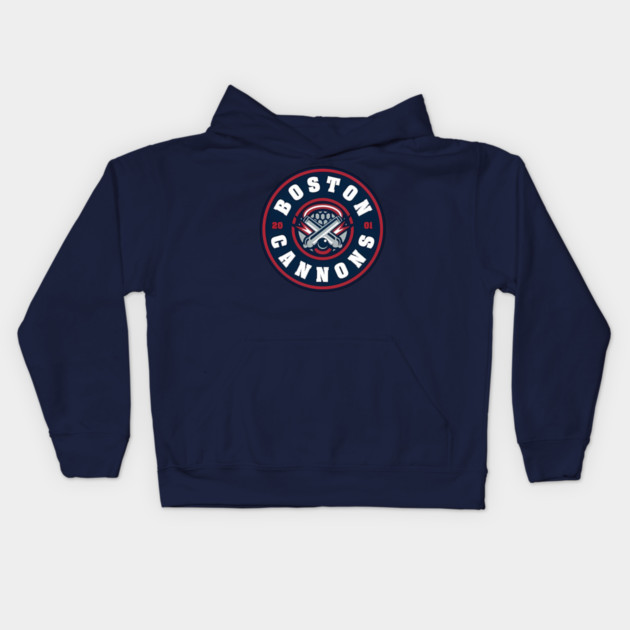 Boston Cannons lacrosse Kids Hoodie by James Bates