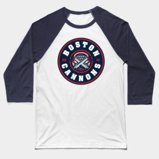 Boston Cannons lacrosse Baseball T-Shirt