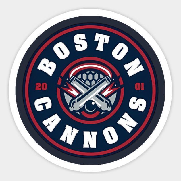 Boston Cannons lacrosse Magnet by James Bates