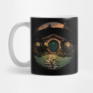 in a hole in the ground there lived a hobbit Mug