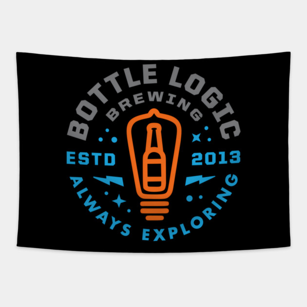 Bottle Logic Brewing Tapestry by James Bates