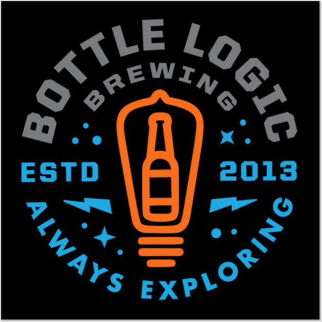Bottle Logic Brewing Wall Art by James Bates