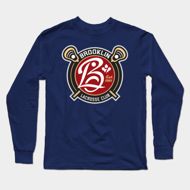 Brooklin Lacrosse Club Long Sleeve T-Shirt by James Bates