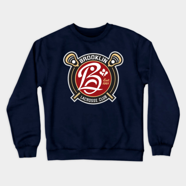 Brooklin Lacrosse Club Crewneck Sweatshirt by James Bates