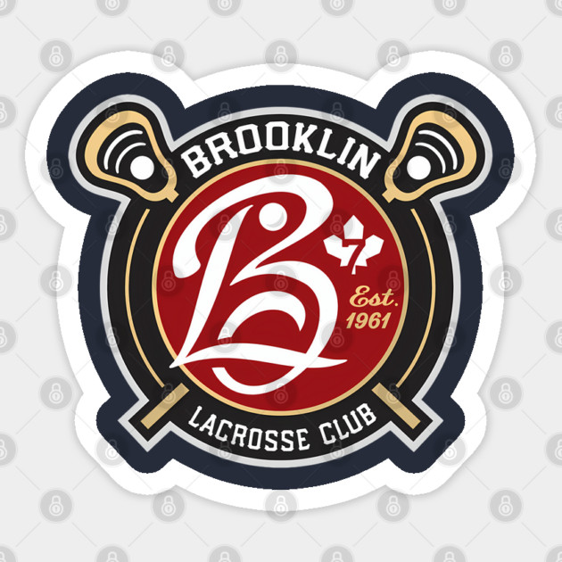 Brooklin Lacrosse Club Sticker by James Bates