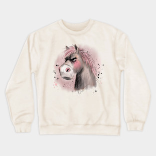 Grumpy Horse Crewneck Sweatshirt