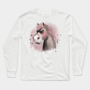 Grumpy Horse Long Sleeve T-Shirt