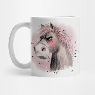 Grumpy Horse Mug