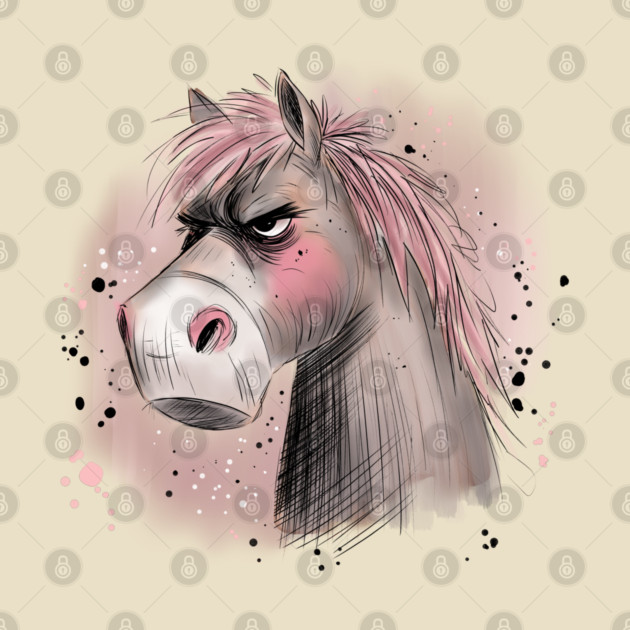 Grumpy Horse by H. R. Sinclair
