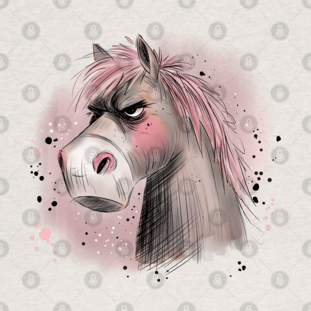 Grumpy Horse by H. R. Sinclair