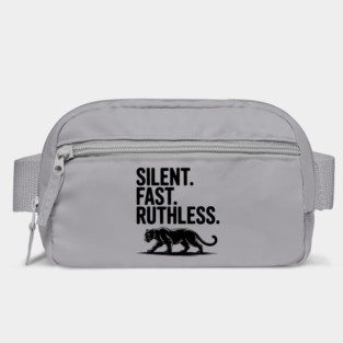 Silent. Fast. Ruthless. Bag
