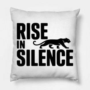 Rise in Silence Pillow