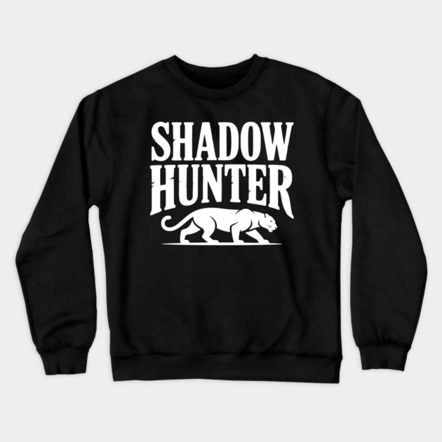 Shadow Hunter Crewneck Sweatshirt by Frank Ring