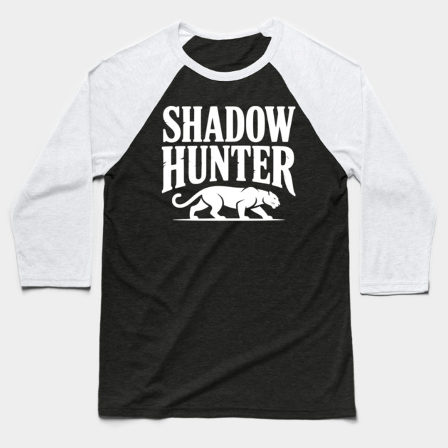 Shadow Hunter Baseball T-Shirt by Frank Ring