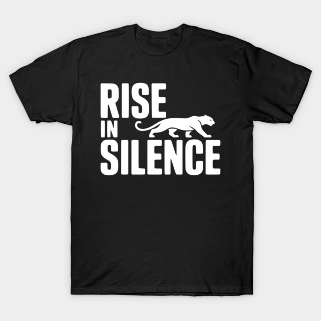 Rise in Silence T-Shirt by Frank Ring