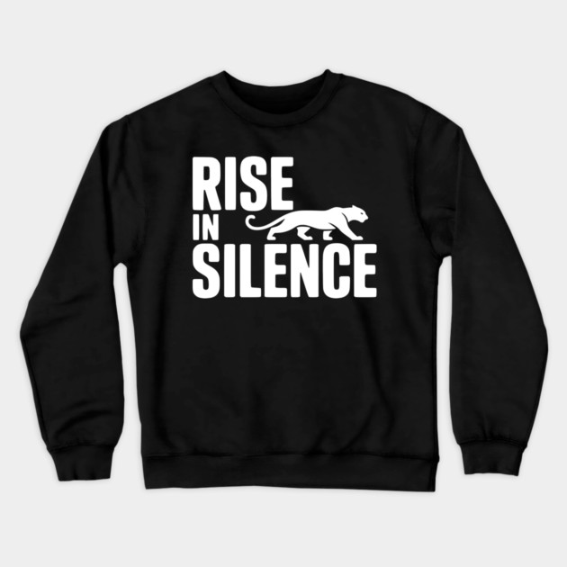 Rise in Silence Crewneck Sweatshirt by Frank Ring