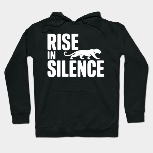 Rise in Silence Hoodie by Frank Ring