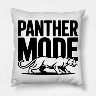 Panther Mode Pillow