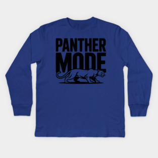 Panther Mode Kids Long Sleeve T-Shirt
