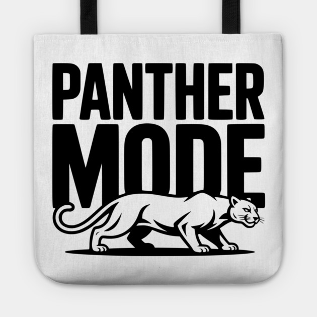 Panther Mode Tote by Frank Ring