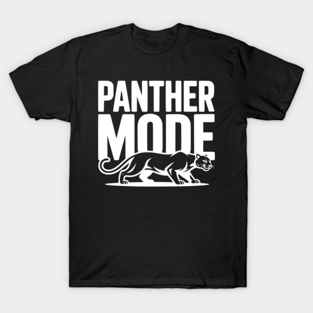 Panther Mode T-Shirt by Frank Ring