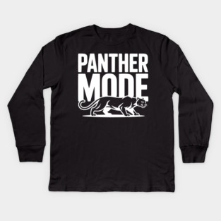Panther Mode Kids Long Sleeve T-Shirt