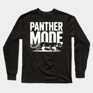 Panther Mode Long Sleeve T-Shirt