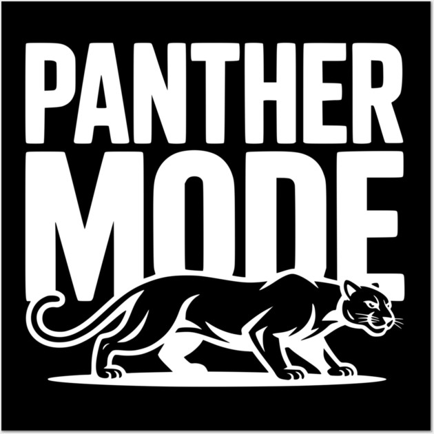 Panther Mode Wall Art by Frank Ring