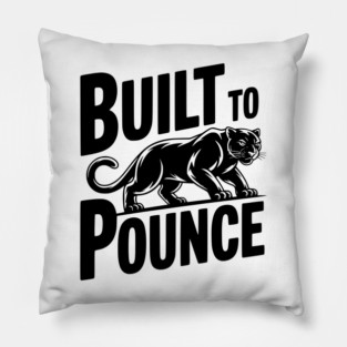 Built to Pounce Pillow