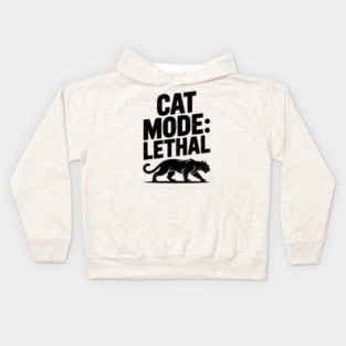 Cat Mode: Lethal Kids Hoodie